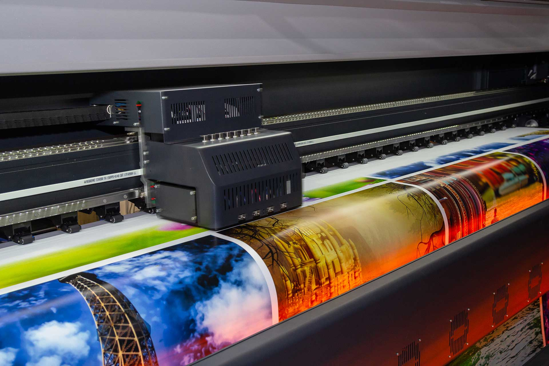 Large format photo printing services