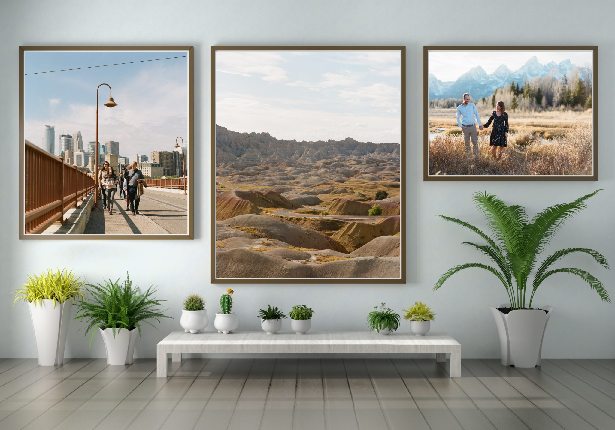 Large photo prints and premium frames