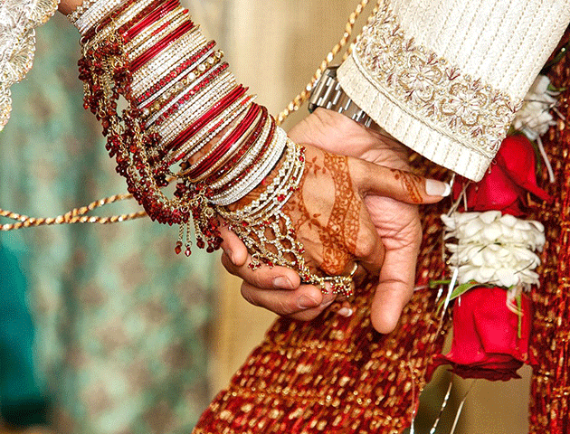 Wedding couple hand ritual photography